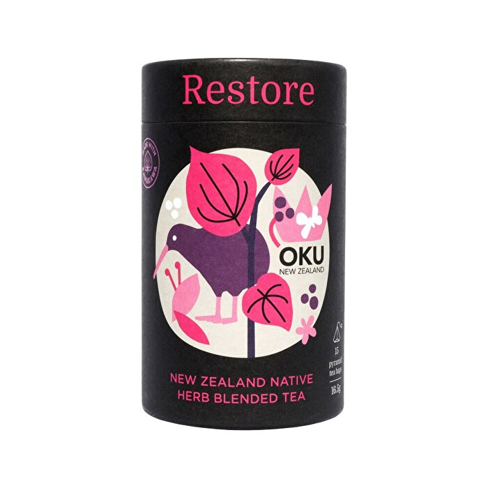 OKU New Zealand Restore Native Herb Blended Tea x 15 Tea Bags