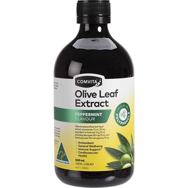 Comvita Olive Leaf Extract Peppermint 500ml