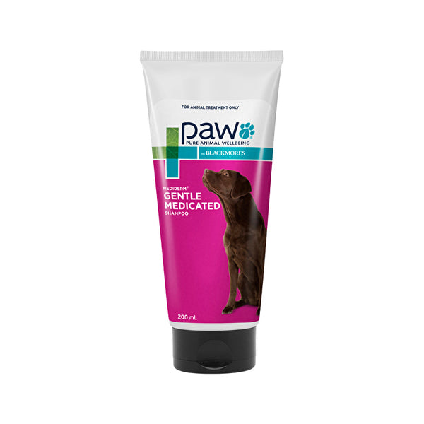 Paw By Blackmores PAW By Blackmores MediDerm Gentle Medicated Shampoo (For Dogs) 200ml