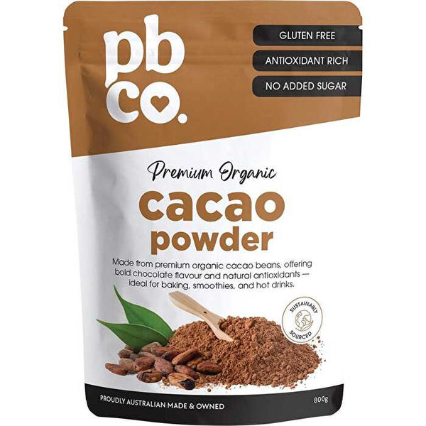 Pbco Organic Cacao Powder 800g