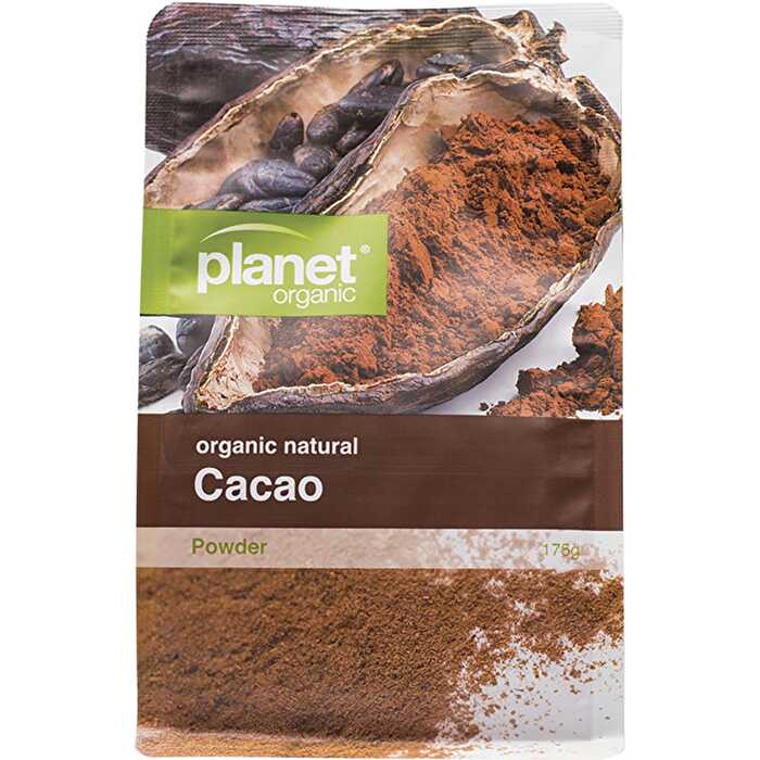 Planet Organic Cacao Powder 175g