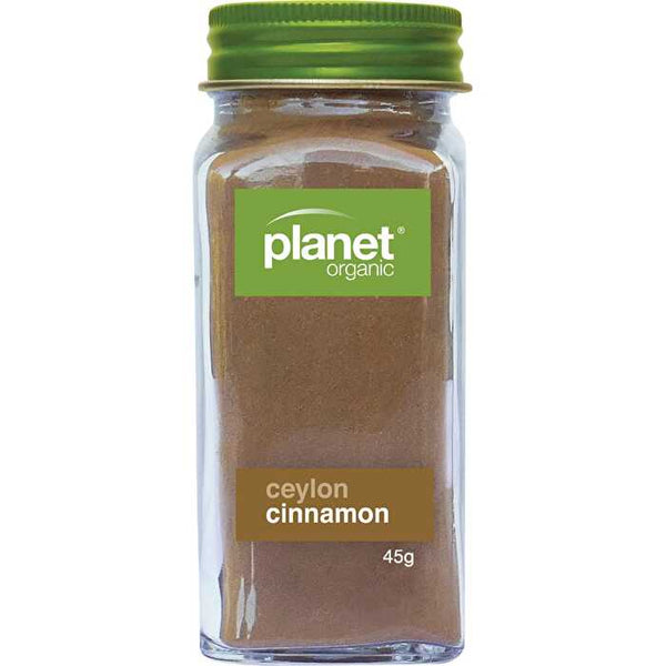 Planet Organic Organic Shaker Ground Cinnamon 45g