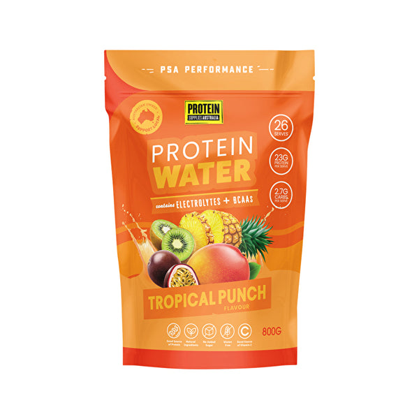 Protein Supplies Australia Protein Water Tropical Punch 800g