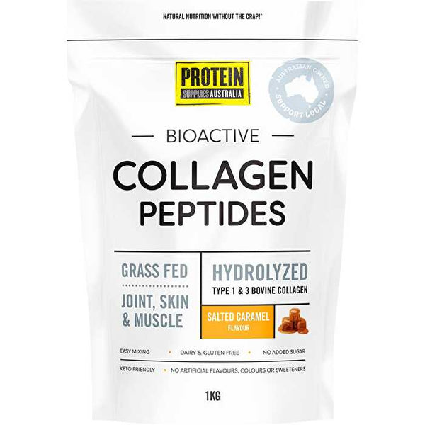 Protein Supplies Australia Collagen Salted Caramel 1kg