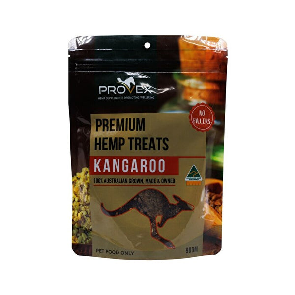 Provex Premium Hemp Treats Kangaroo (for Pets) 90g