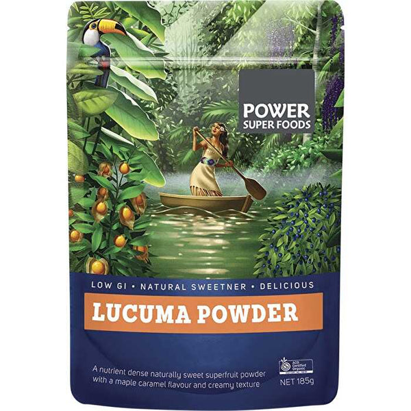 Power Super Foods Lucuma Powder Certified Organic 185g