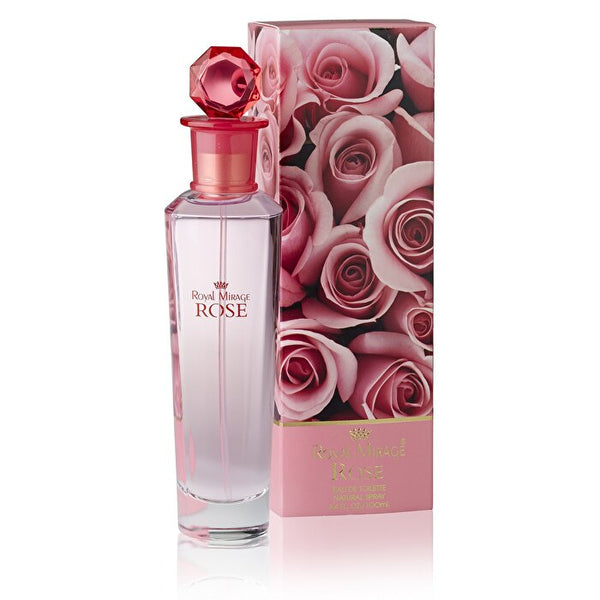 Royal Mirage Eau De Toilette Spray Rose 100ml