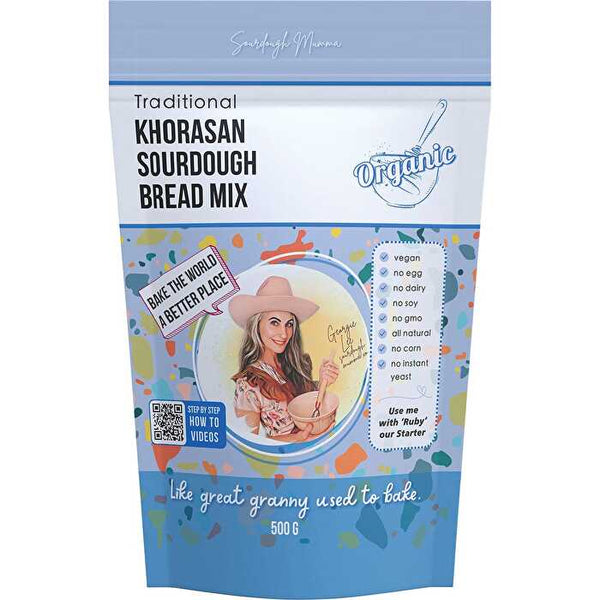 Sourdough Mumma Khorasan Sourdough Bread Mix Traditional 500g