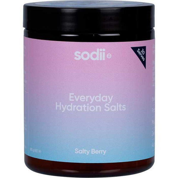 Sodii Everyday Hydration Salts Salty Berry 185g