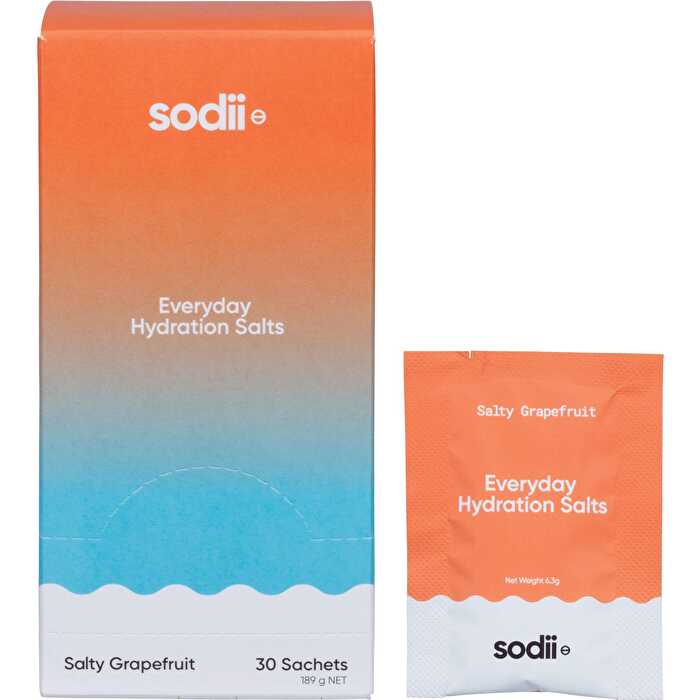 Sodii Everyday Hydration Salts Salty Grapefruit 30pk