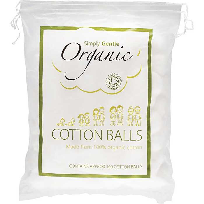 Simply Gentle Organic Cotton Balls 100pk