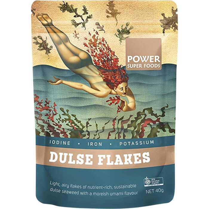 Power Super Foods Dulse Flakes Certified Organic 40g