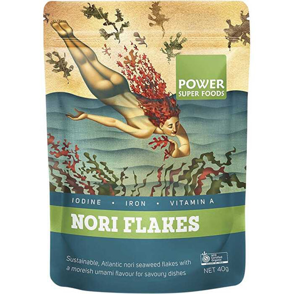 Power Super Foods Nori Flakes Certified Organic 40g