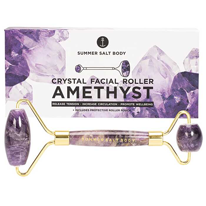 Summer Salt Body Crystal Facial Roller Amethyst