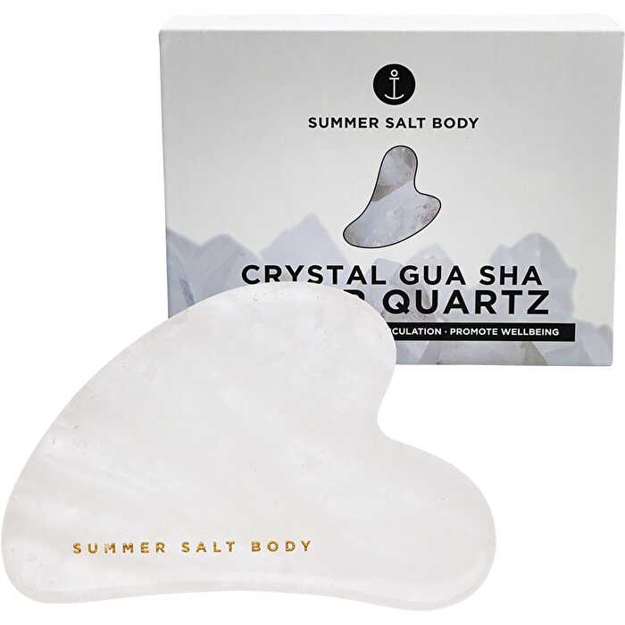 Summer Salt Body Crystal Gua Sha Clear Quartz