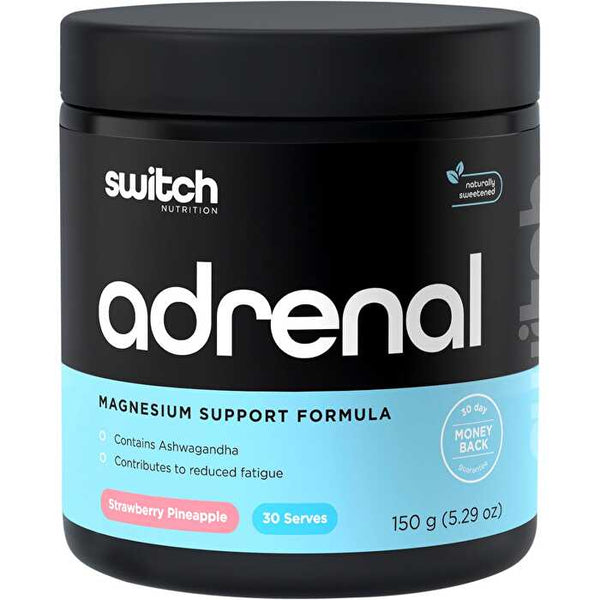 Switch Nutrition Adrenal Magnesium Support Formula Strawberry Pineapple 150g