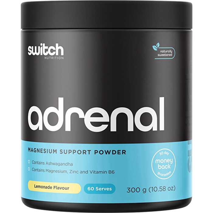 Switch Nutrition Adrenal Magnesium Support Powder Lemonade 300g