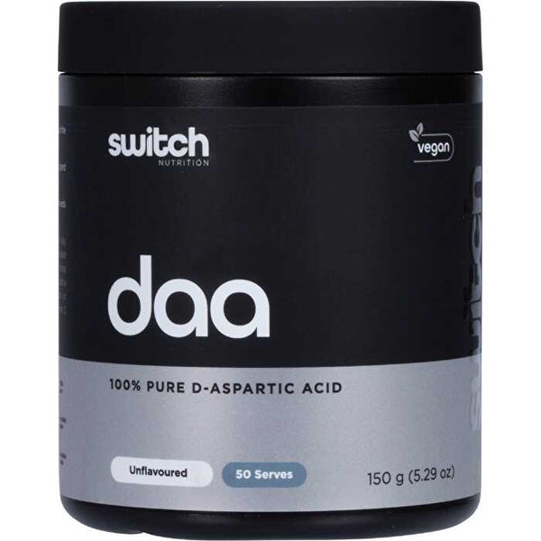 Switch Nutrition DAA 100% Pure D-Aspartic Acid Unflavoured 150g