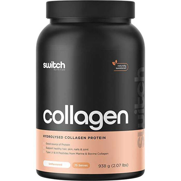 Switch Nutrition Hydrolysed Collagen Protein Unflavoured 938g