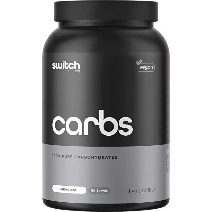 Switch Nutrition Carbs 100% Pure Carbohydrates Unflavoured 1kg