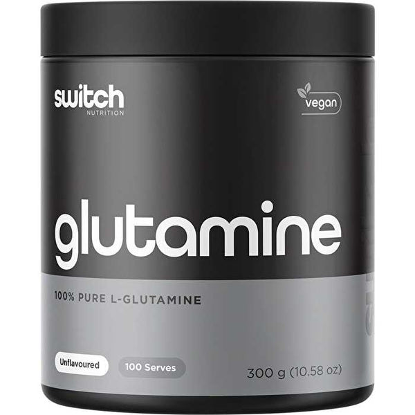 Switch Nutrition Glutamine 100% Pure L- Glutamine Unflavoured 300g