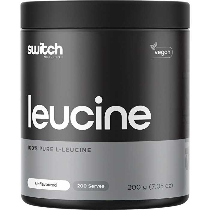 Switch Nutrition Leucine 100% Pure L-Leucine Unflavoured 200g