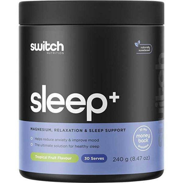 Switch Nutrition Sleep+ Magnesium Tropical Fruit 240g