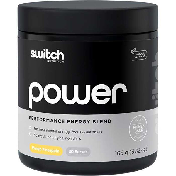 Switch Nutrition Power Performance Energy Blend Mango Pineapple 165g