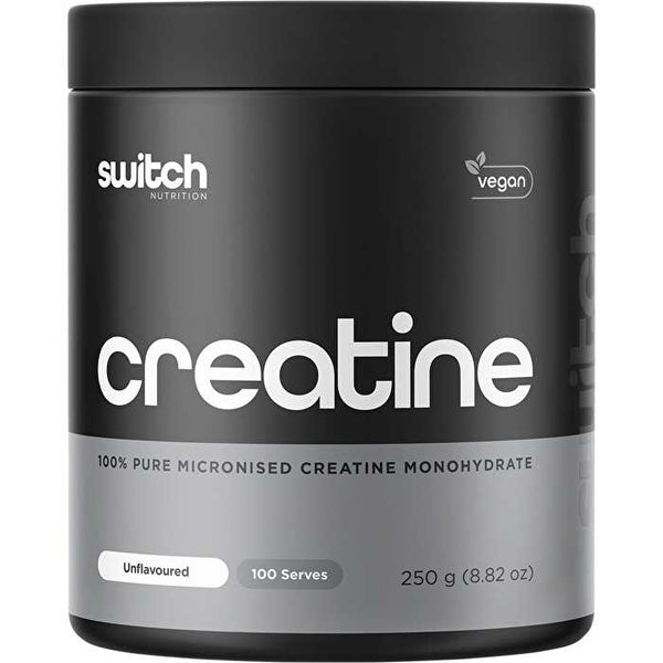 Switch Nutrition Creatine 100% Pure Micronized Monohydrate Unflavoured 250g