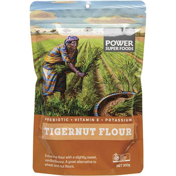 Power Super Foods Tigernut Flour Certified Organic 300g