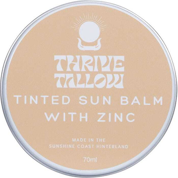 Thrive Tallow Tinted Sun Balm with Zinc 70ml