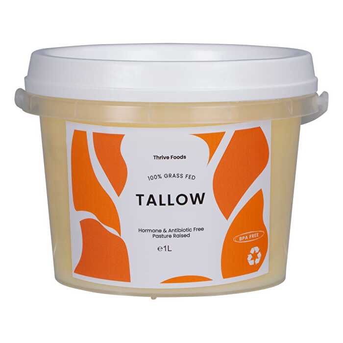 Thrive Tallow 100% Grass Fed Tallow 1000ml