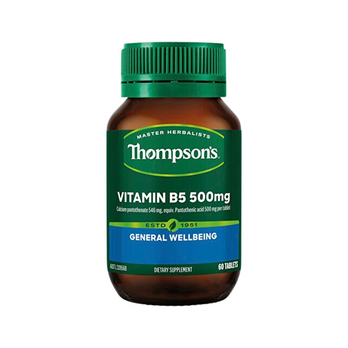 Thompsons Thompson's Vitamin B5 500mg 60t