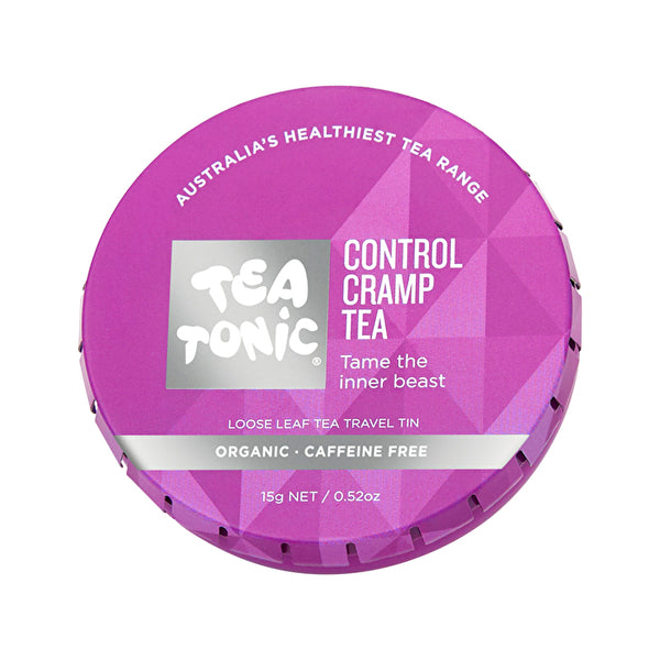 Tea Tonic Organic Control Cramp Travel Tin 15g