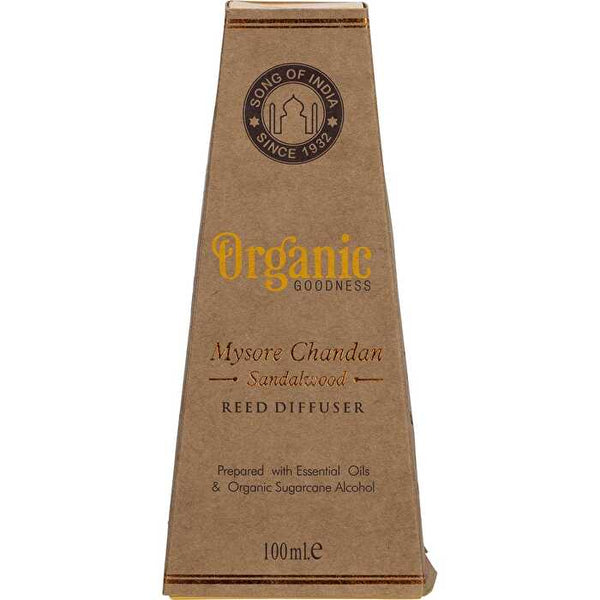 Organic Goodness Reed Diffuser Mysore Chandan Sandalwood 100ml