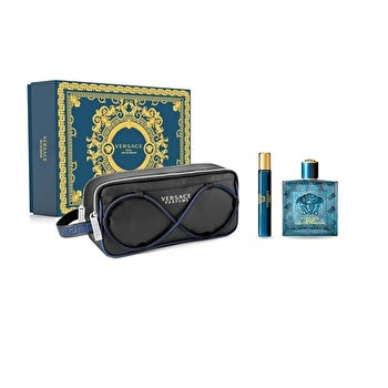 Versace Eros Man Set Eau De Parfum + Eau De Parfum 10ml & Trousse Bag 100ml