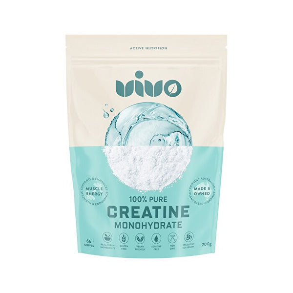 VIVO ALKALINE PROTEIN Vivo 100% Pure Creatine Monohydrate 200g