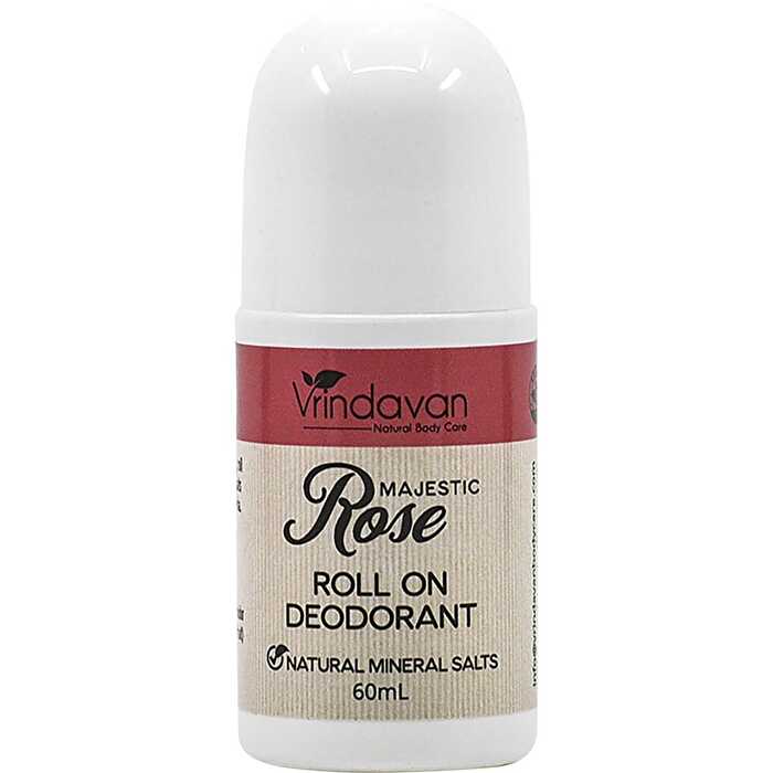 Vrindavan Roll-On Deodorant Majestic Rose 60ml