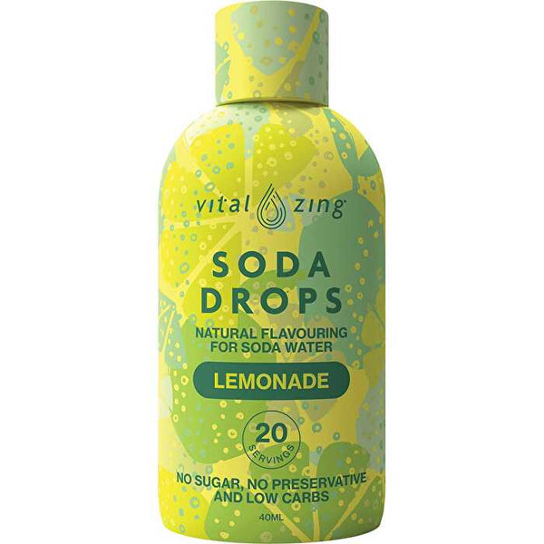 Vital Zing Soda Drops Lemonade 40ml