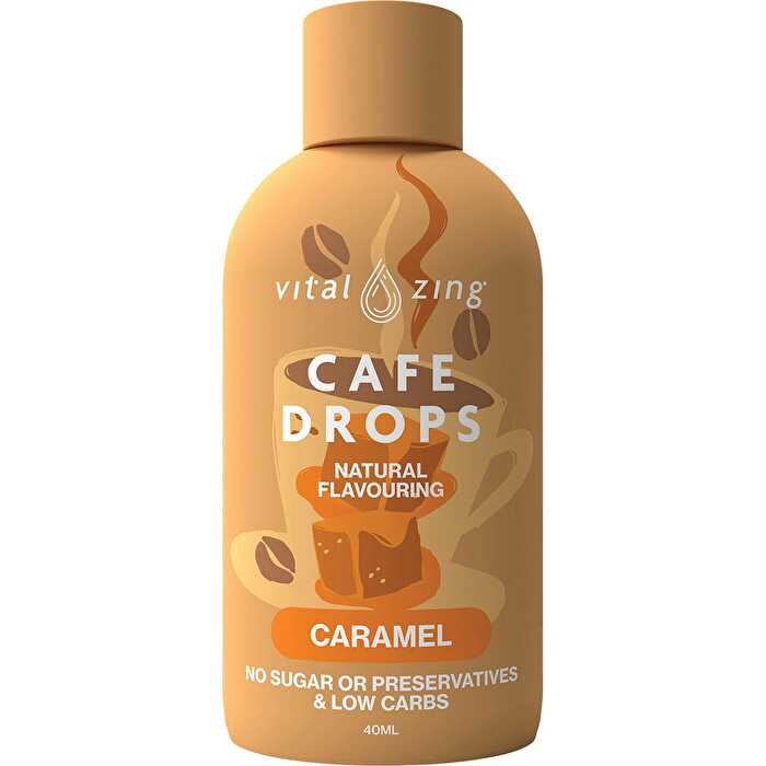 Vital Zing Café Drops Caramel 40ml