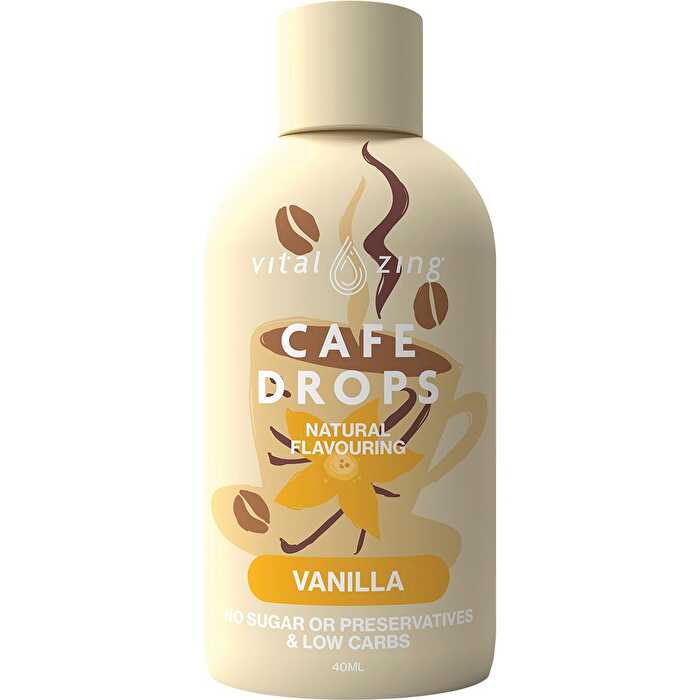 Vital Zing Café Drops Vanilla 40ml