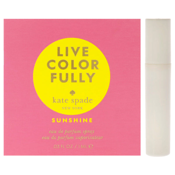 Live Colorfully by Kate Spade for Women - 0.34 oz EDP Rollerball (Mini)
