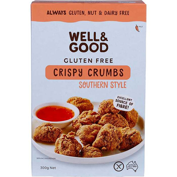 WELL & GOOD Crispy Crumbs Southern Style 300g