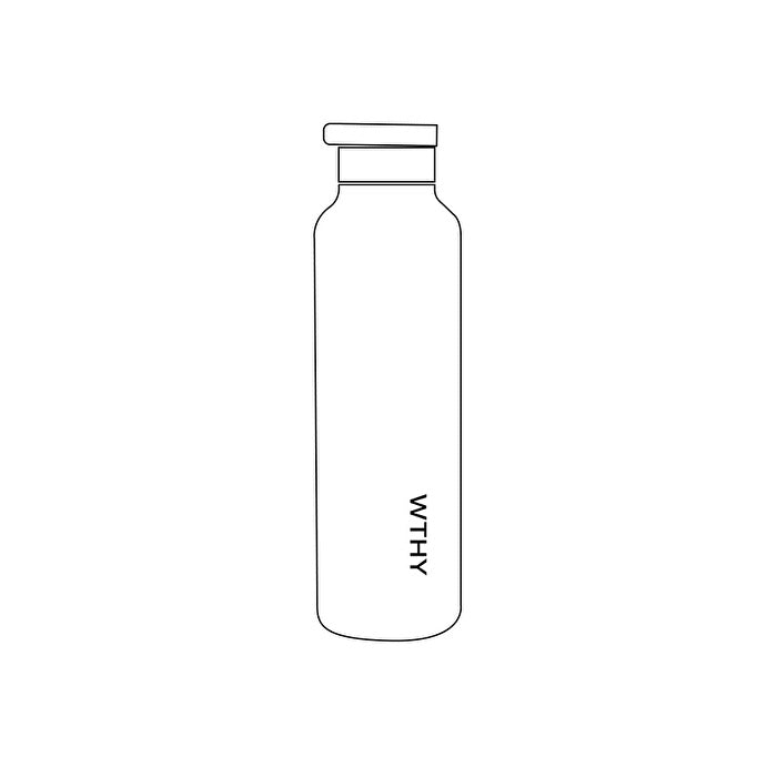 Worthy Sugarcane Drink Bottle Pure White 750ml