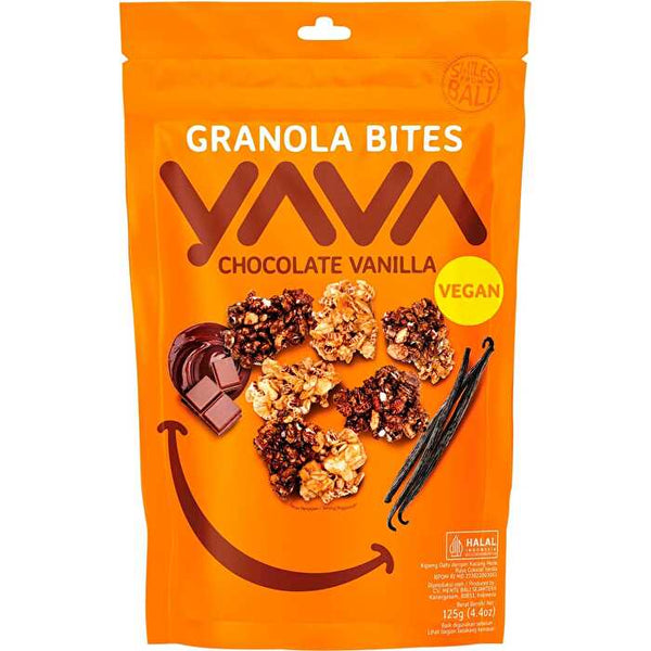 Yava Granola Bites Chocolate Vanilla 125g