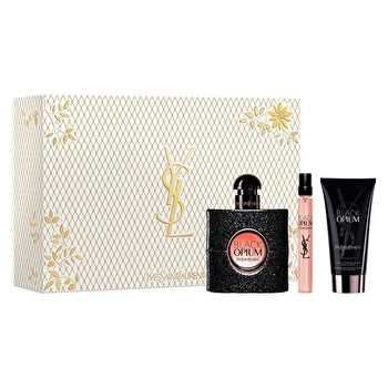 Yves Saint Laurent Ysl Black Opium Giftset Eau De Parfum Spray 50ml/body Lotion 50ml/edp Spray 10ml 110ml