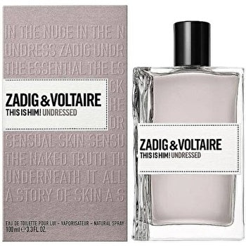 Zadig & Voltaire This Is Him! Undressed Man Eau De Toilette TESTER 100ml