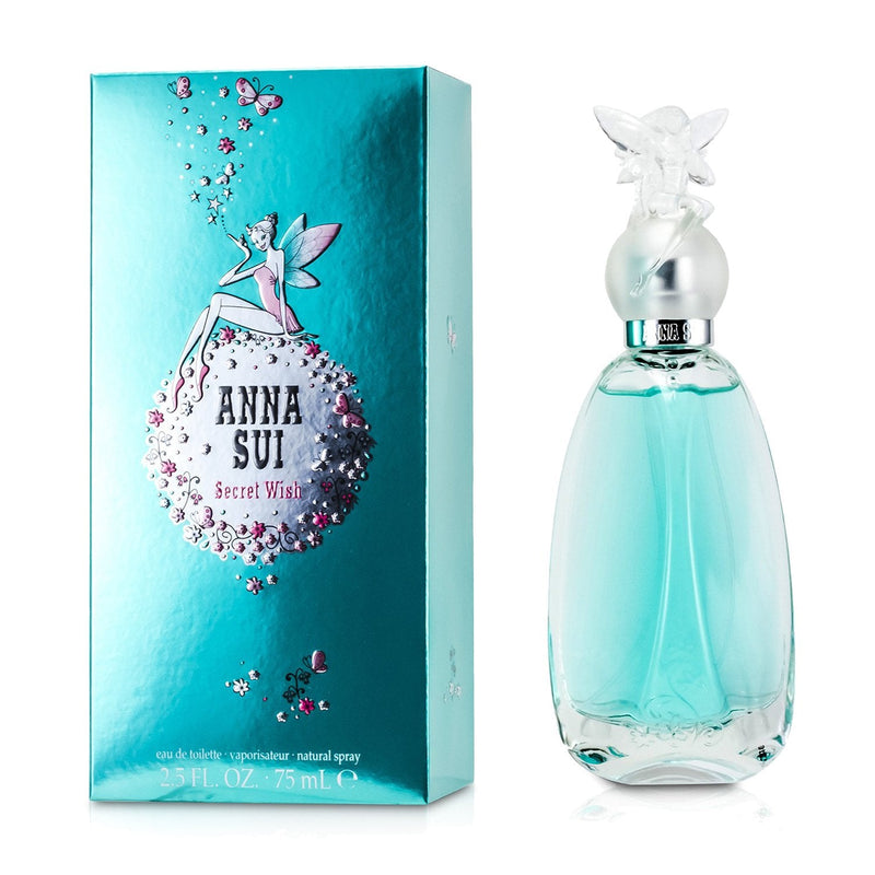 Anna Sui Secret Wish Eau De Toilette Spray  75ml/2.5oz