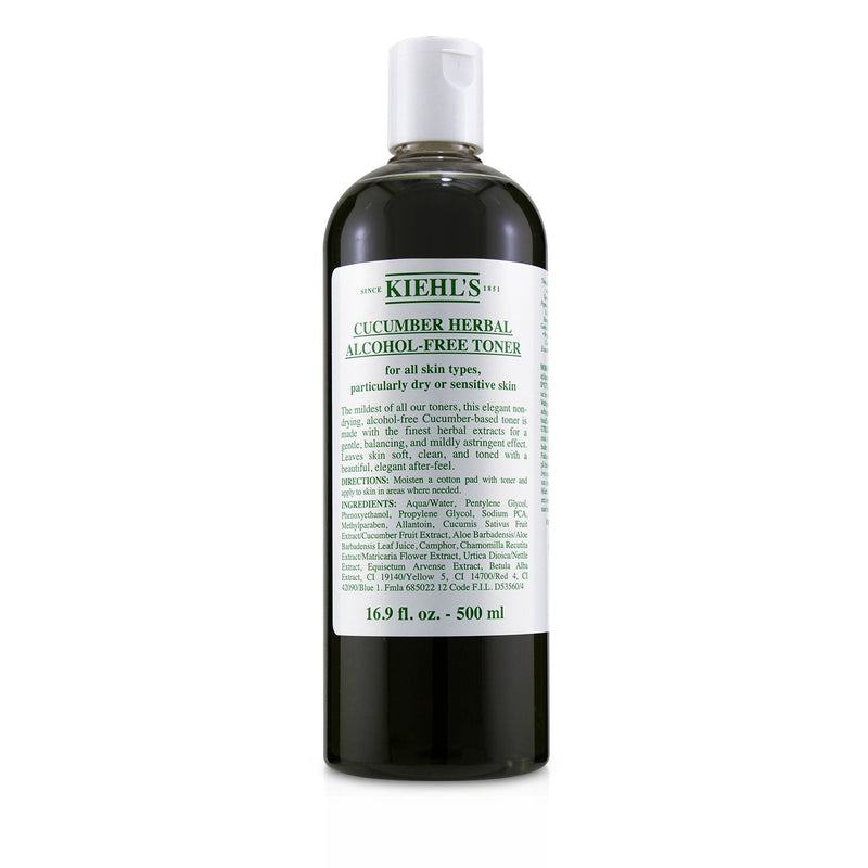 Kiehl's Cucumber Herbal Alcohol-Free Toner - For Dry or Sensitive Skin Types 