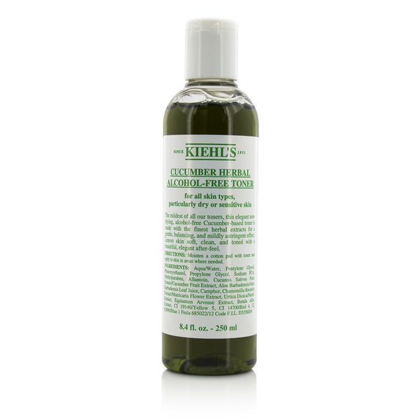 Kiehl's Cucumber Herbal Alcohol-Free Toner - For Dry or Sensitive Skin Types 